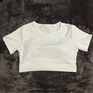 NVGTN Open Back Top- White